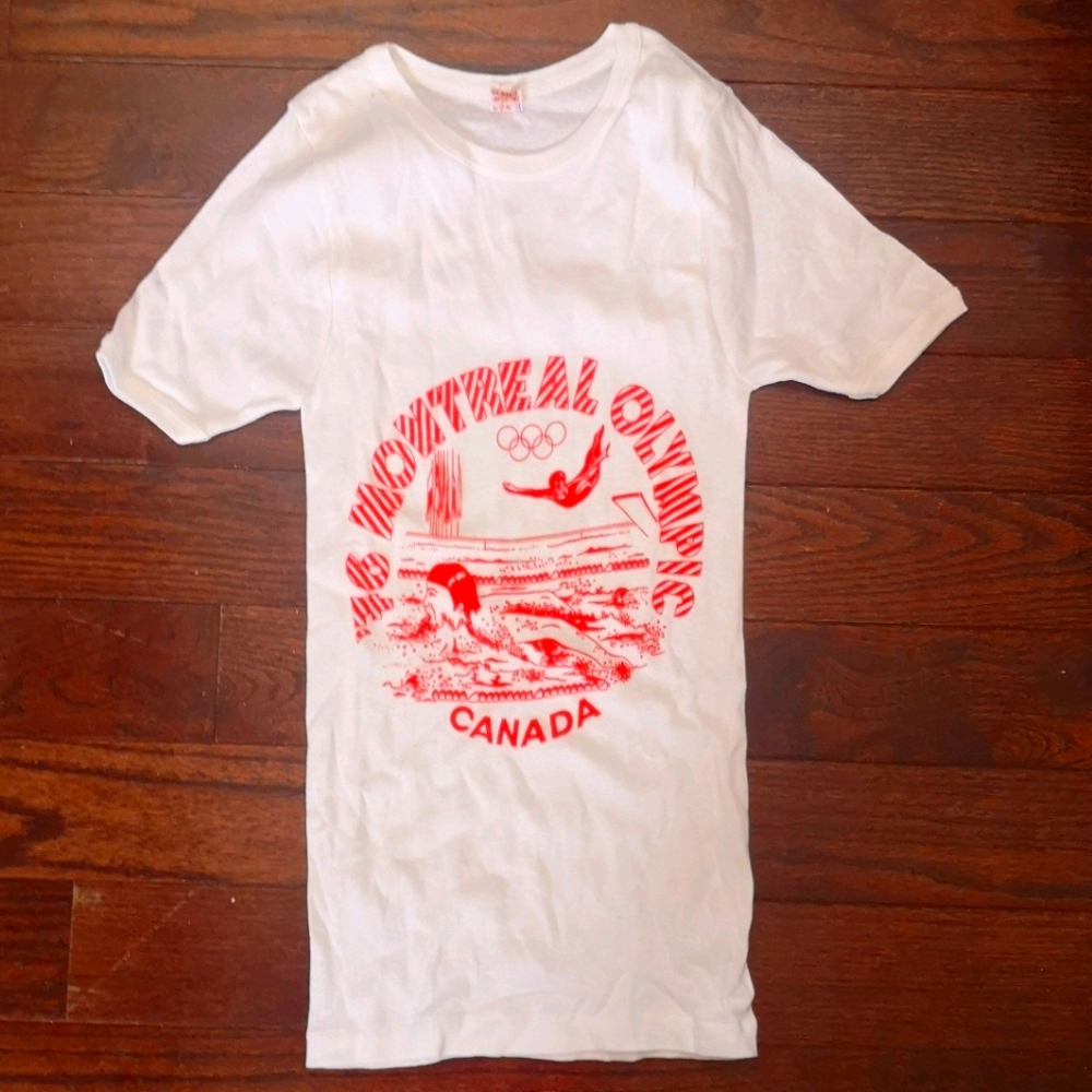 Vintage 1976 Montreal Olympics tee